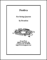 Festiva for String Quartet P.O.D. cover